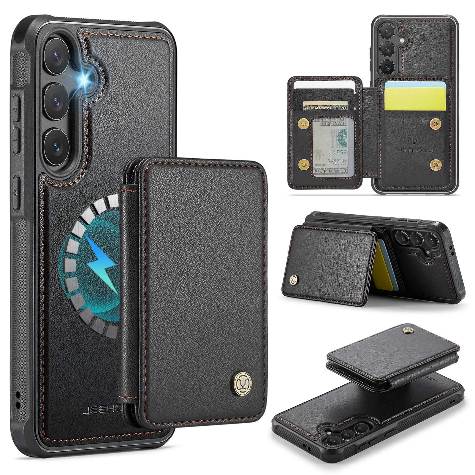 Amazon.com: Hongxinyu Wallet Case for Samsung Galaxy S24 FE